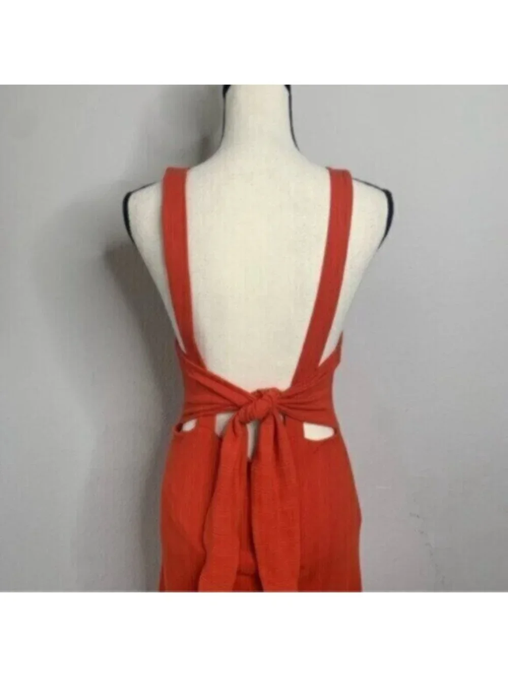 Free People Into You Orange Midi/Maxi Dress - Picture 11 of 14